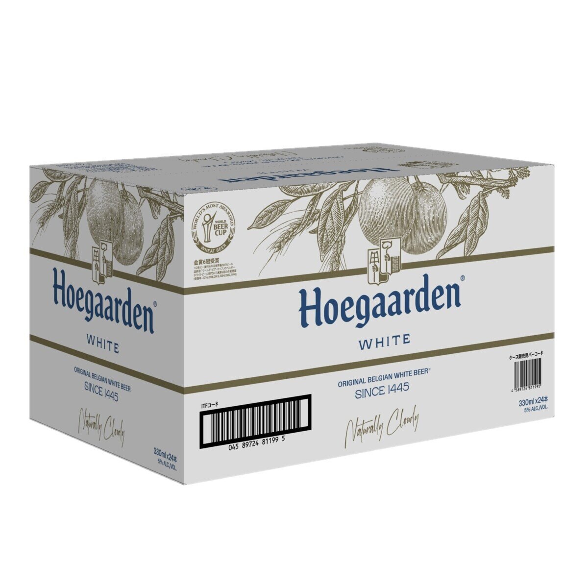 HOEGAARDEN WHITE 330 ml x 24 bottles