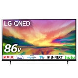 LG 86インチ 4K 量子ドット 液晶テレビ 86QNED80JRA