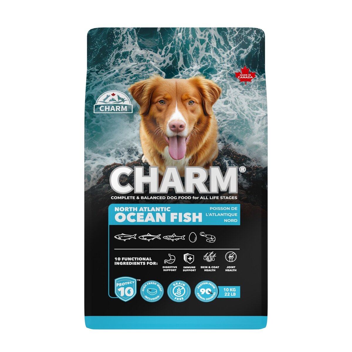 チャーム オーシャンフィッシュ 10kg 愛犬用