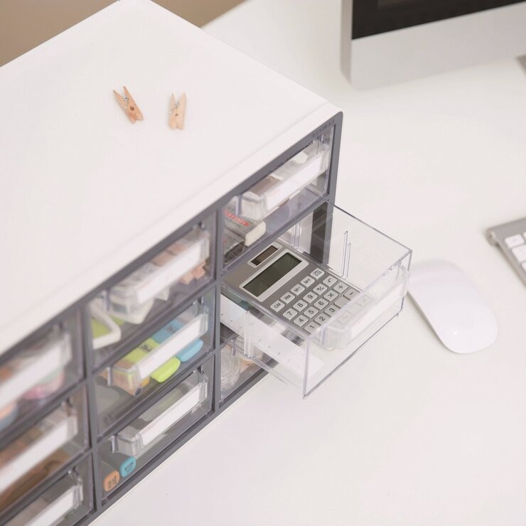 シスマックス　小物収納　キャビネット　SYSMAX Desk Organizer ２つセット 136125916512286.jpg