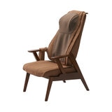 アテックス リクライニングマッサージチェア ダークブラウンAX-HQT232db