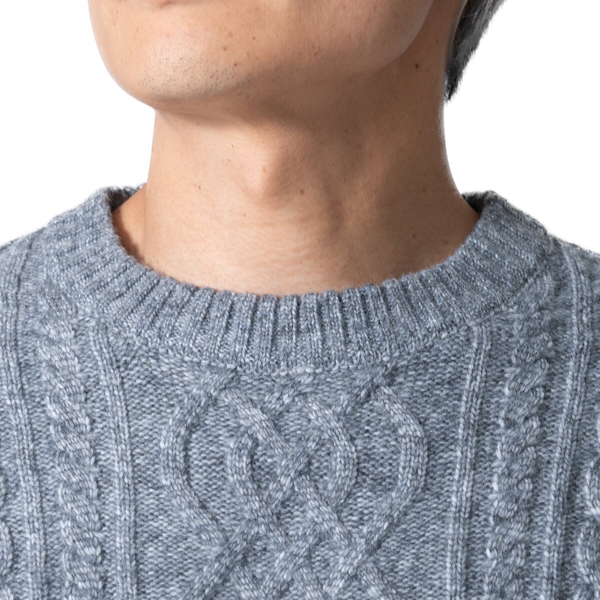 エディー・バウアー メンズ セーター チャコールグレイ S