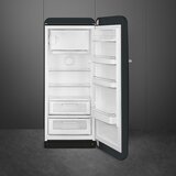 SMEG 270L 冷蔵庫 FAB28RDBLV5JP ブラックベルベット