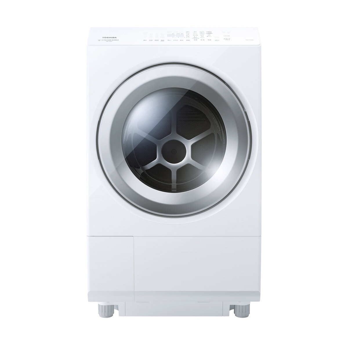 TOSHIBA ドラム式洗濯乾燥機 ZABOON 洗濯12kg 乾燥 7kg (W) ホワイト