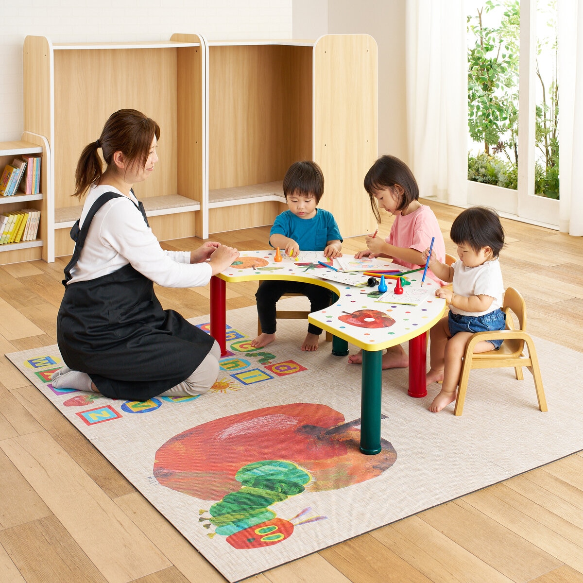 はらぺこあおむしテーブル HG-HT760