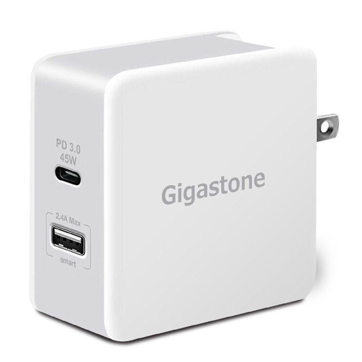 Gigastone 45W出力 USB PD対応 ACアダプタ 2パック Gigastone 45W出力 USB PD対応 ACアダプタ 2パック