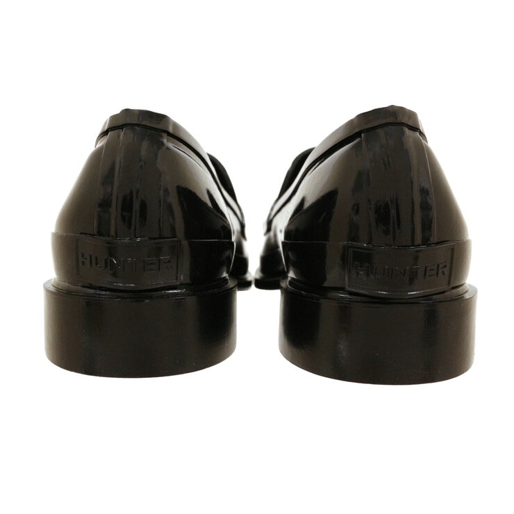 ハンター オリジナル ペニー ローファー ブラック