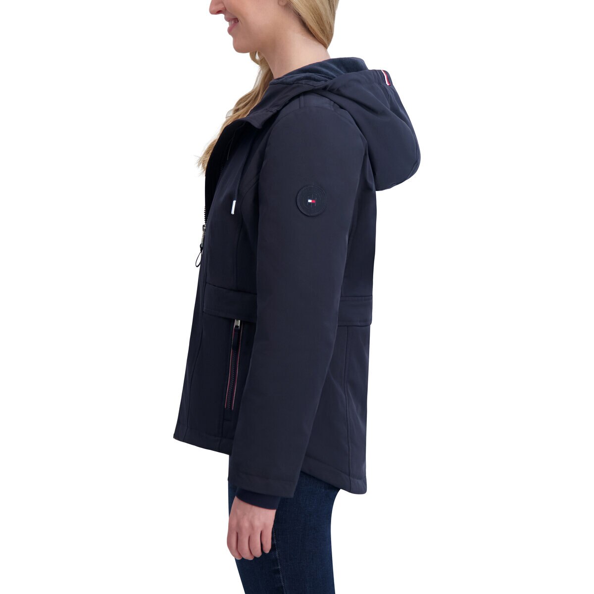 トミーヒルフィガー レディース ジャケット ネイビー L