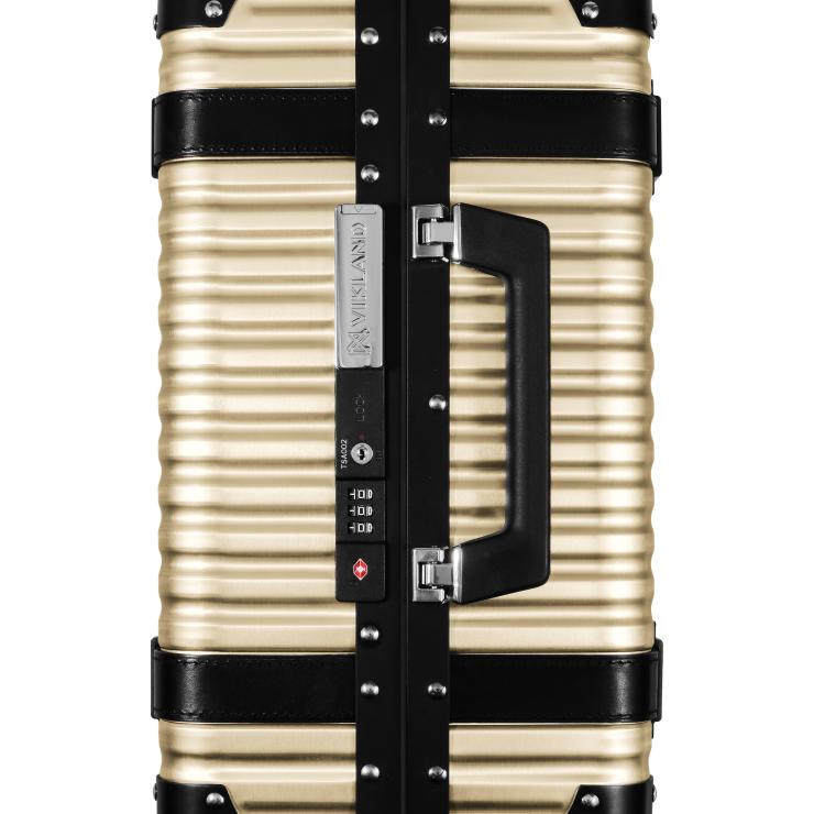 ランツォ スーツケース バイキング 19 インチ 33L ゴールド X ブラック