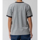 ビームスデザイン レディース リンガー半袖Tシャツ ディナーロール L ビームスデザイン レディース リンガー半袖Tシャツ ディナーロール L