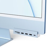 Satechi USB-C iMac 24インチ用クランプハブ ブルー