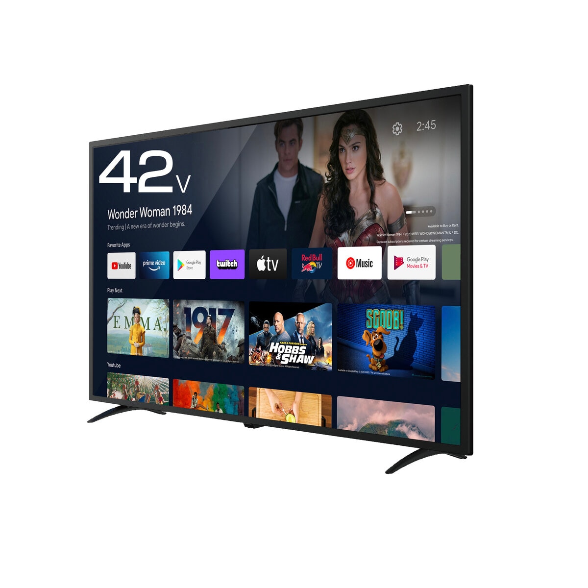 42型フルHDチューナーレススマートTV TSM-4202F2K ドンキホーテ