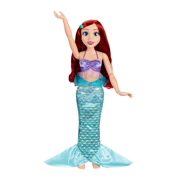 ディズニープリンセスとアナ雪エルサのプレイデートドール アリエル 約81cm