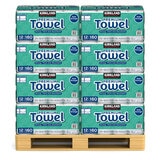 カークランドシグネチャー ペーパータオル 12ロール (160 シート) x 24セット (1パレットあたり)