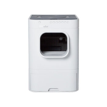 LavvieBot S 自動掃除と自動砂補充のネコ用トイレ