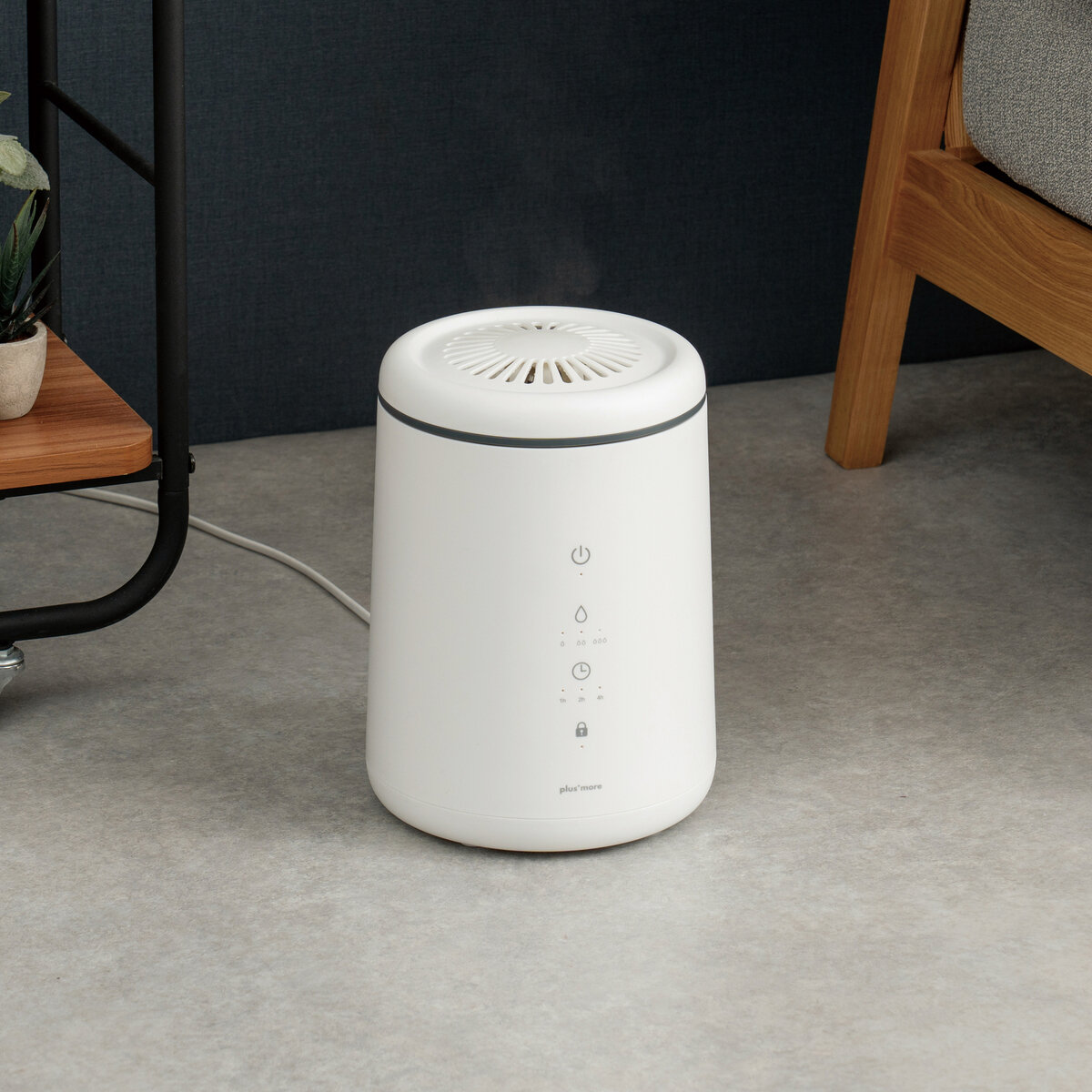 ライフオンプロダクツ こぼれにくいスチーム加湿器 PBAHF005 ライフオンプロダクツ こぼれにくいスチーム加湿器 PBAHF005
