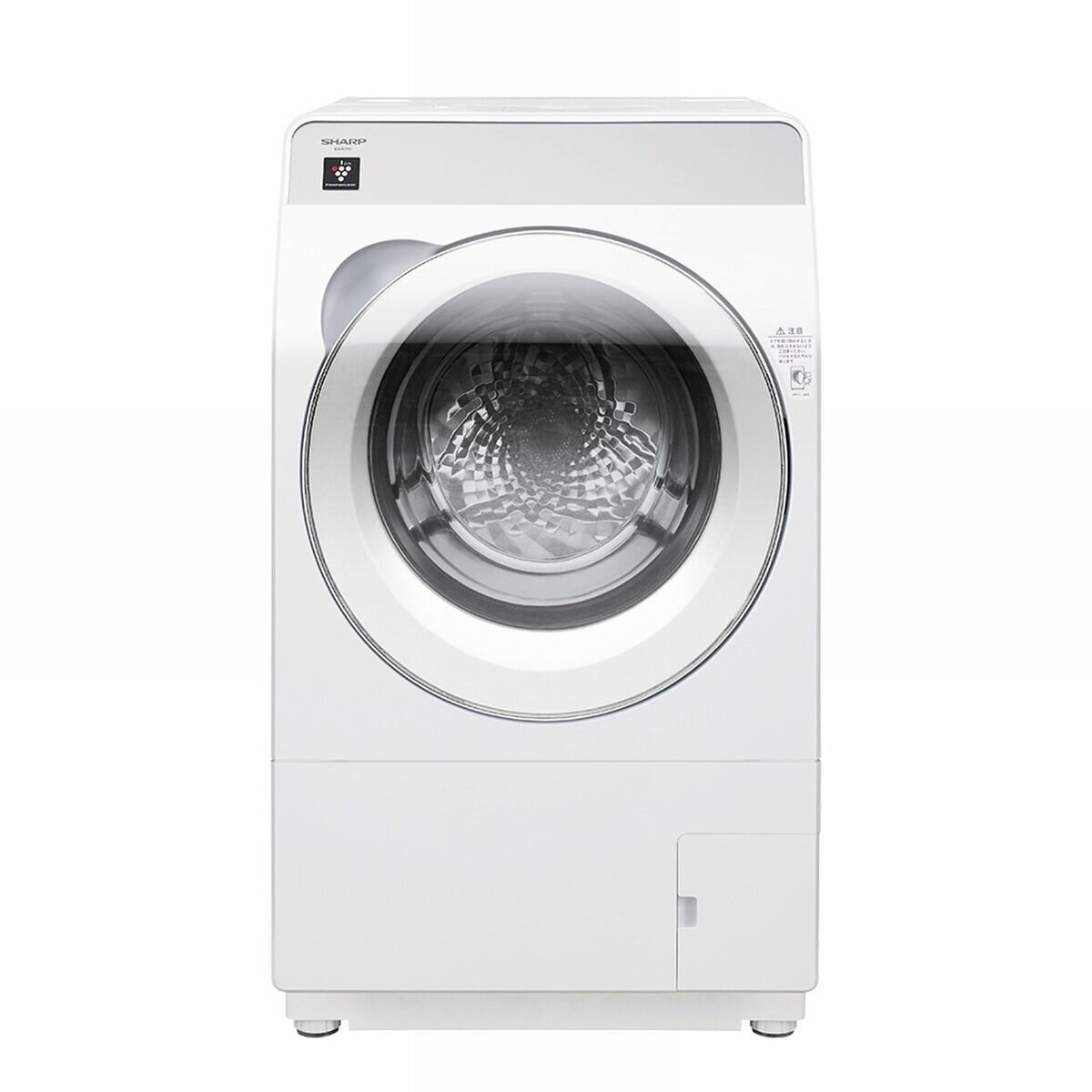 シャープドラム式洗濯乾燥機 洗濯 11kg 乾燥 6kg / クリスタルホワイト / 右開き