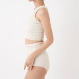 オーシャンパシフィック レディース 水着2点セット アイボリー M