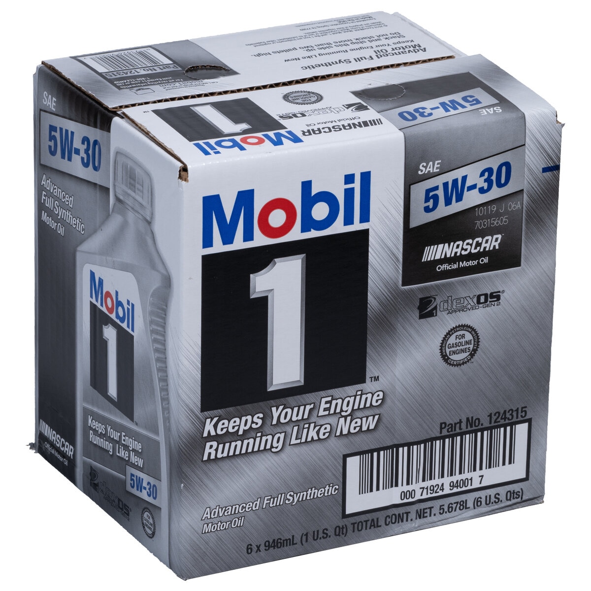 送料無料 1L×12本 Mobil1(モービルワン) 5W-30 エンジンオイル