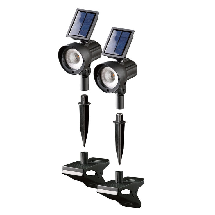 LEDソーラークリップライト 2個セット CL-3W LEDソーラークリップライト 2個セット CL-3W