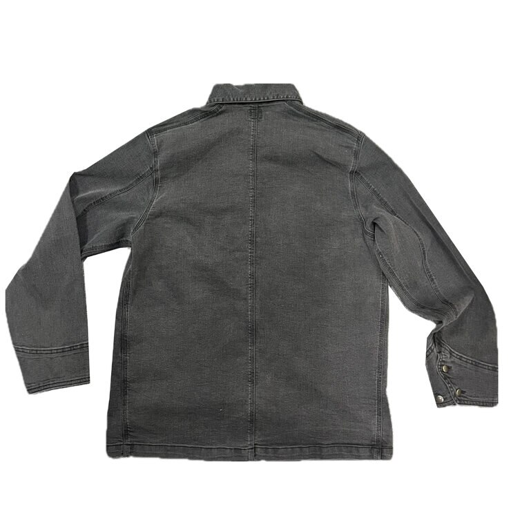 ヘインズ ストレッチデニムカバーオール / ブラック / M