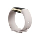 fitbit Charge 5 健康管理トラッカー FB421GLWT-FRCJK ルナホワイト／ソフトゴールド ステンレススチール