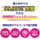 スコッティ ウェットティシュー 除菌 アルコール 携帯用 33枚