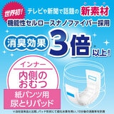 肌ケア アクティ 大人用おむつ 紙パンツ用 尿取りパッド 204枚（34枚×6）