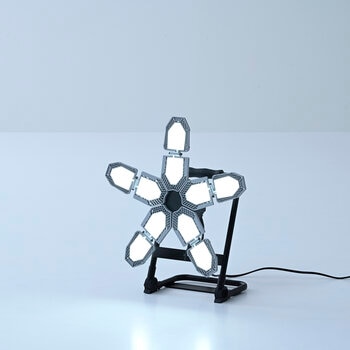 YAMAZEN 5灯LEDガレージライト/ポータブルスタンドセット GL5-1000SPLS-E26SET