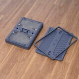 YAMAZEN コンテナフルオープンボックスL 3個組 チャコールグレー