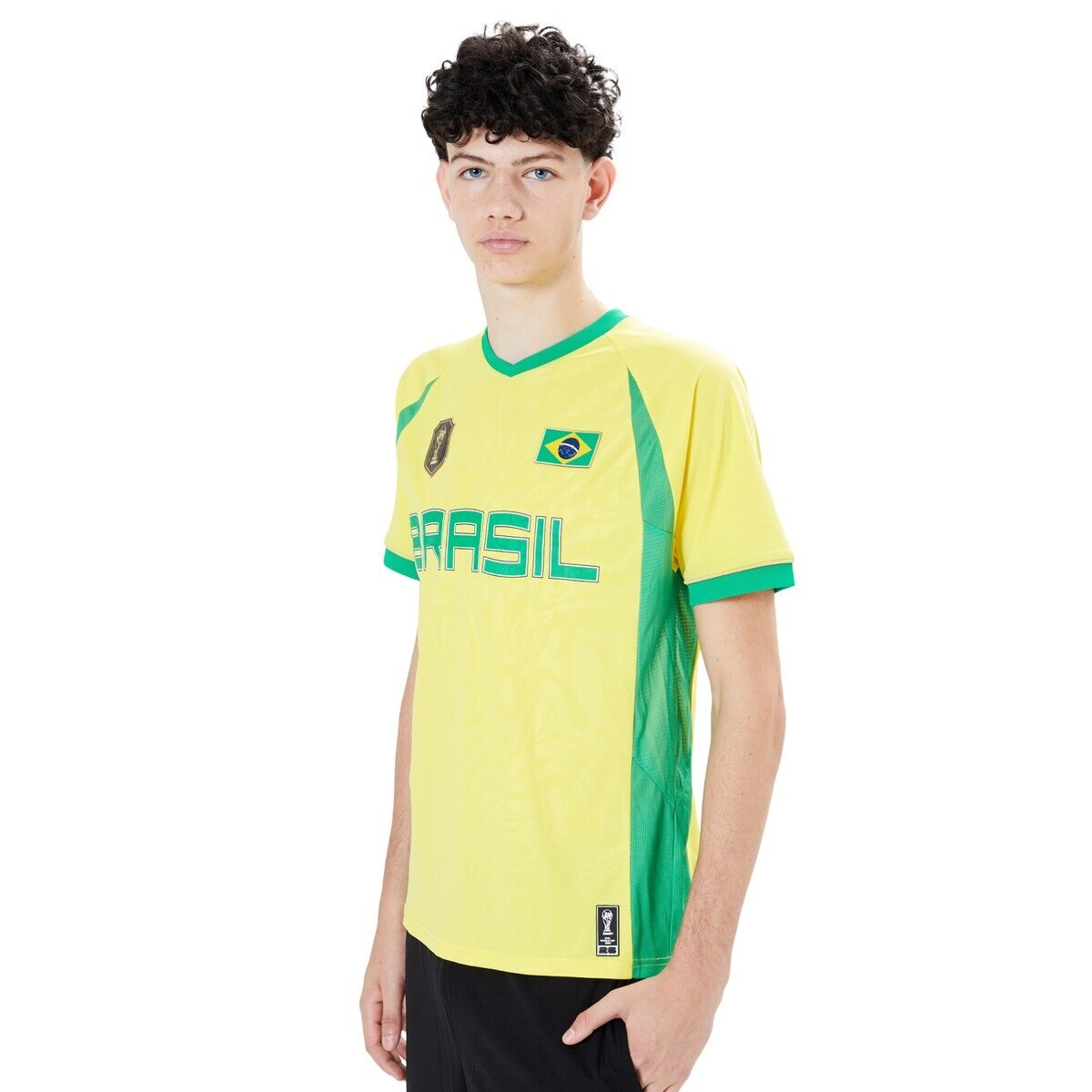 FIFA ワールドカップ メンズ 半袖Tシャツ ブラジル XL