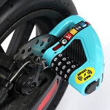 ULAC ディスクブレーキロック AIR ALARM COMBO グリーン