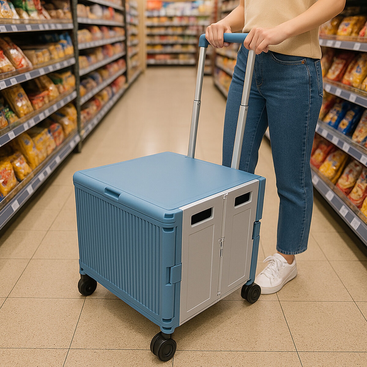 SPACEMADE（スペースメイド） 折りたたみカート 50L