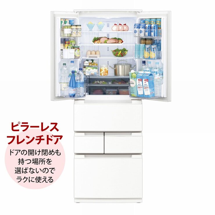シャープ 452L 冷蔵庫 SJ-MF46P-W | Costco Japan