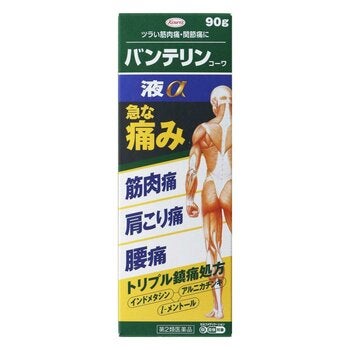 【第2類医薬品】バンテリンコーワ液α 90g セルフメディケーション税制対象商品 【第2類医薬品】バンテリンコーワ液α 90g セルフメディケーション税制対象商品