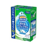 スクラビングバブル 流せるトイレブラシ 本体 + 付け替えﾌブラシ52個
