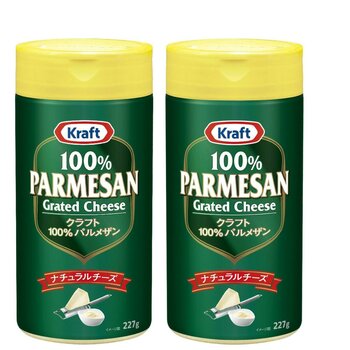 クラフト 100％ パルメザンチーズ 227gⅹ2本