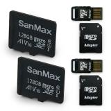 SanMax MicroSDXC カード 128GB 3-IN-1