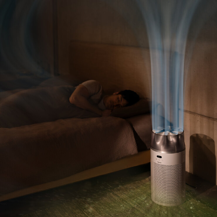 DYSON AIR PURIFIER HUSH JET SHIZUKA SP01 WS