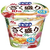森永 ビヒダスヨーグルト ざく盛りフルーツ 200g x 12個