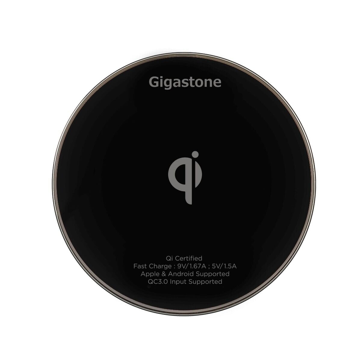 Gigastone Qi Pad ワイヤレス急速充電器 ２パック