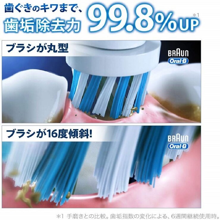 ブラウン オーラルB マルチアクションブラシ EB50-6-EL 6本入 ブラウン オーラルB マルチアクションブラシ EB50-6-EL 6本入