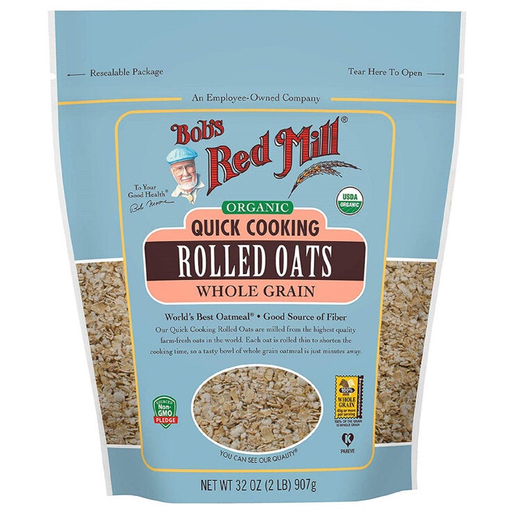Bob's Red Mill オーガニック クイッククッキング ロールドオーツ 907g Bob's Red Mill オーガニック クイッククッキング ロールドオーツ 907g