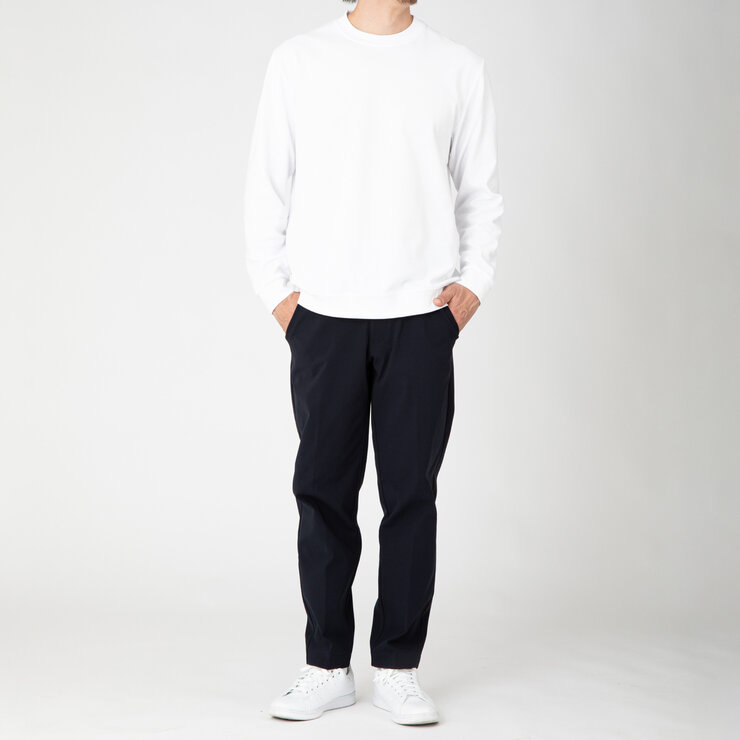 ハッピー ファンクション メンズ 長袖 Tシャツ / オフホワイト / XL