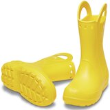 クロックス キッズ ハンドル イット レイン ブーツ イエロー J3/21cm