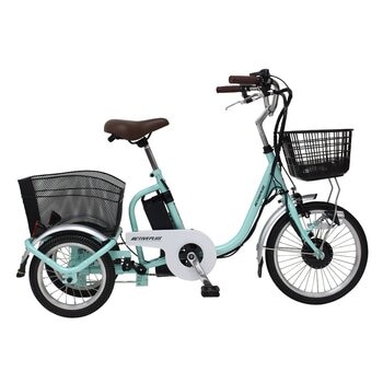 MIMUGO ノーパンク ロータイプ 電動アシスト三輪自転車