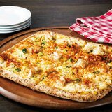 四角ズワイガニのピザ