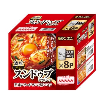 モランボン スンドゥブチゲ 300g x 8食