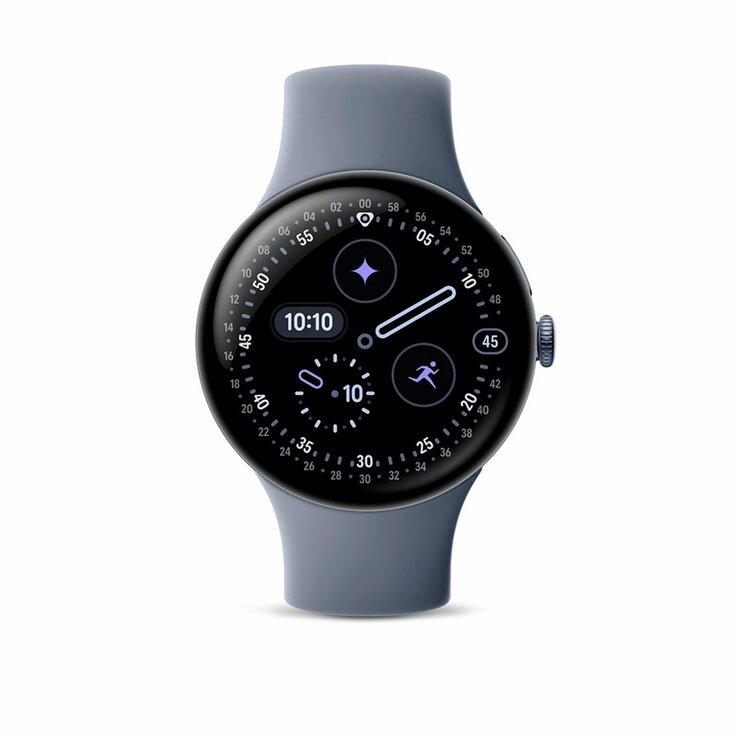 グーグル ピクセルウォッチ 4 45mm サテンムーンストーン アルミケース / ムーンストーン アクティブバンド
