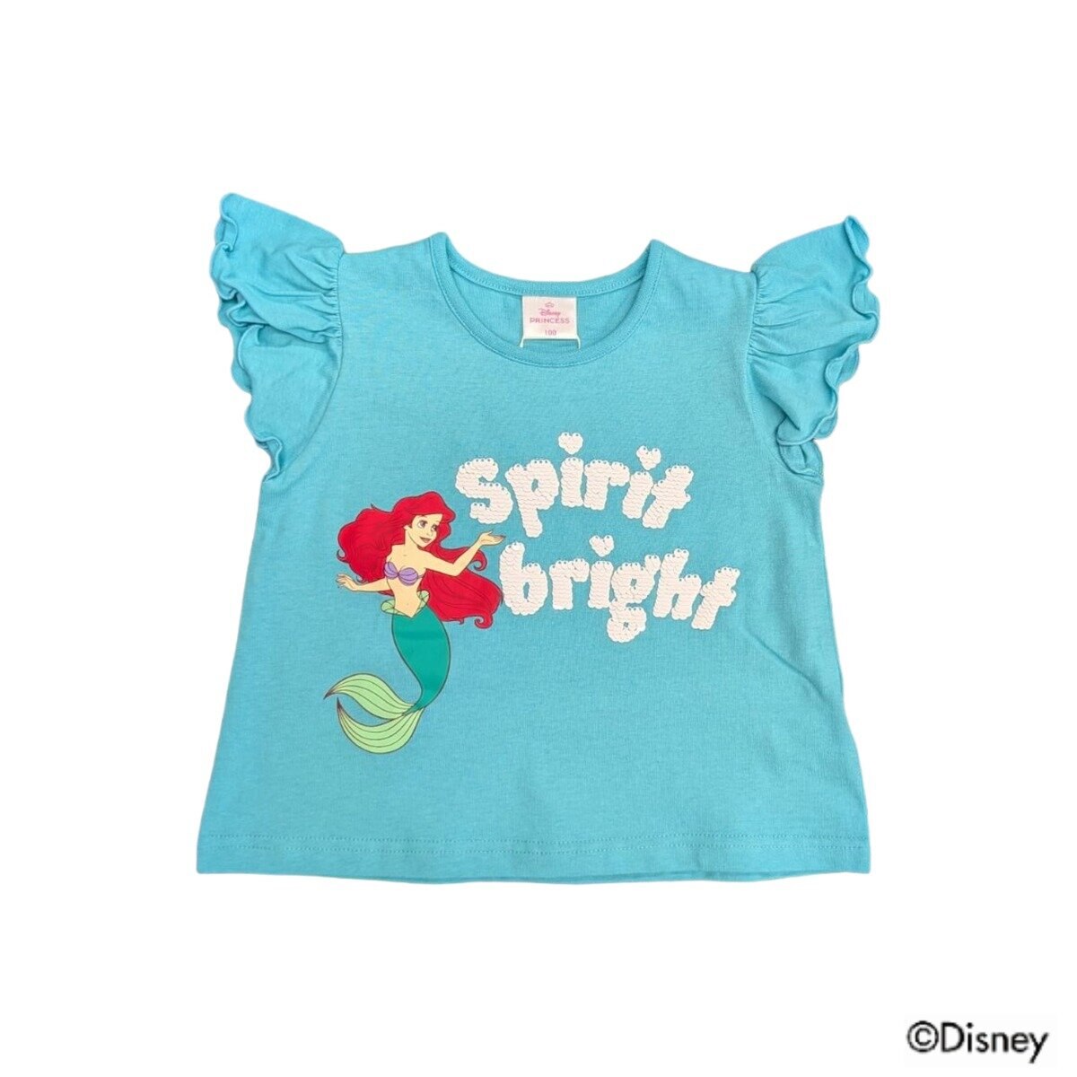 ディズニー キッズ 半袖 Tシャツ 2枚セット アリエル 95